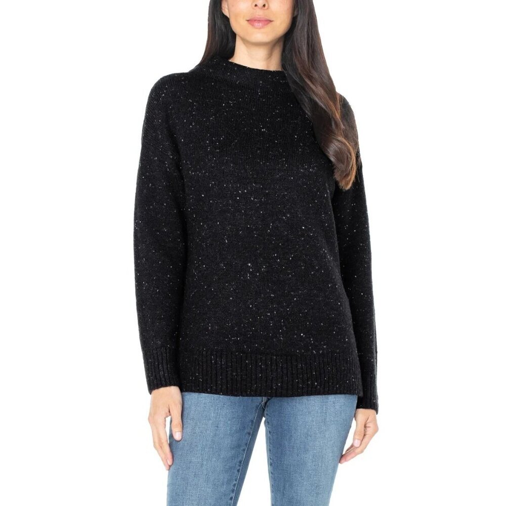 Well Worn Ladies' Nep Yarn Sweater Black XXL - Picture 6 of 9